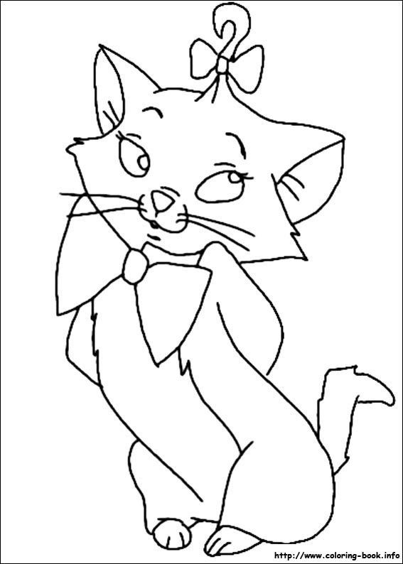 The Aristocats coloring picture